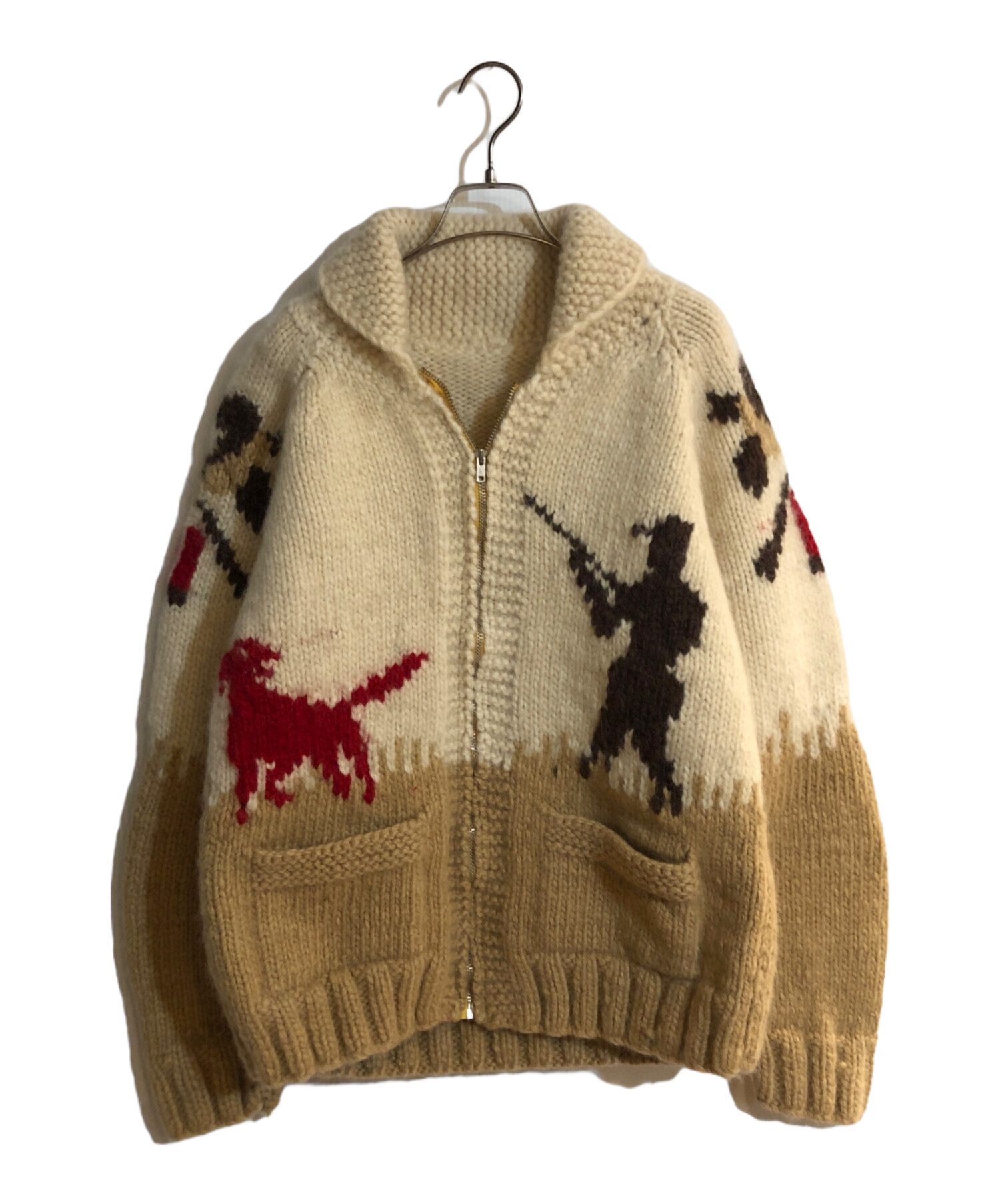 中古・古着通販】VINTAGE (ヴィンテージ) ハンティング柄カウチン