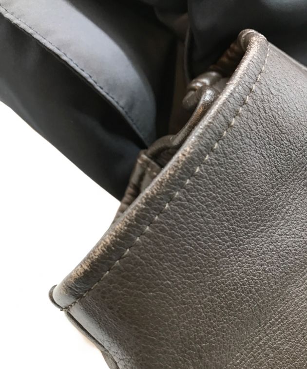 中古・古着通販】UNDERCOVER (アンダーカバー) 08AW 袖レザー切替