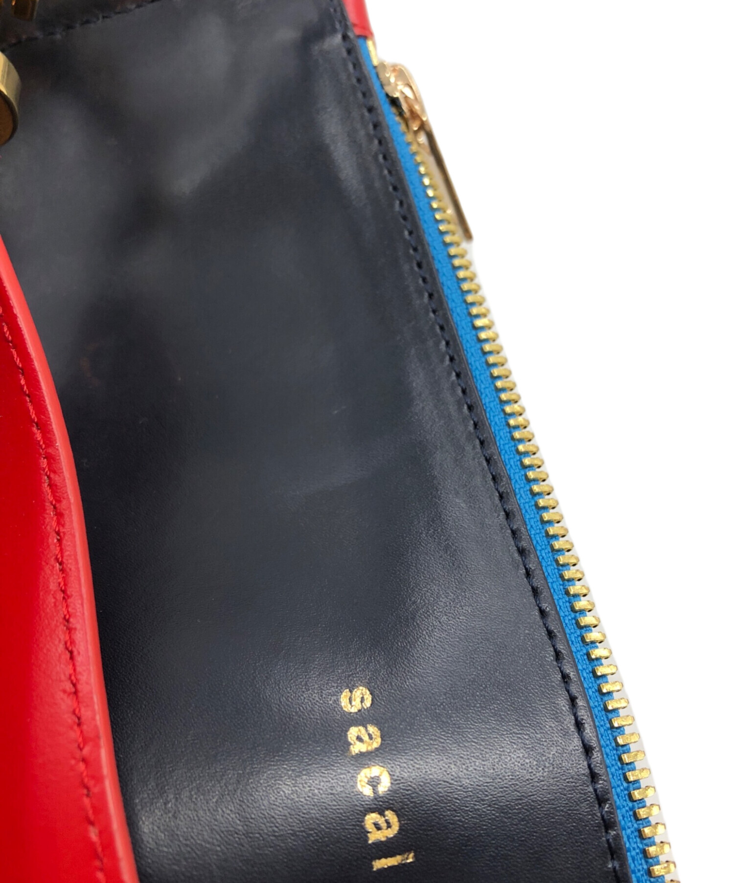 中古・古着通販】sacai (サカイ) trapezoid wallet shoulder bag