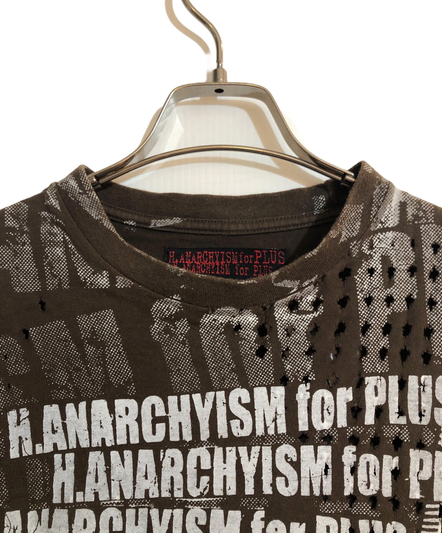 【美品】h.ANARCHY h.NAOTO Tシャツ V系 【中古】 美品】h.ANARCHY h.NAOTO トップス V系 【中古】
