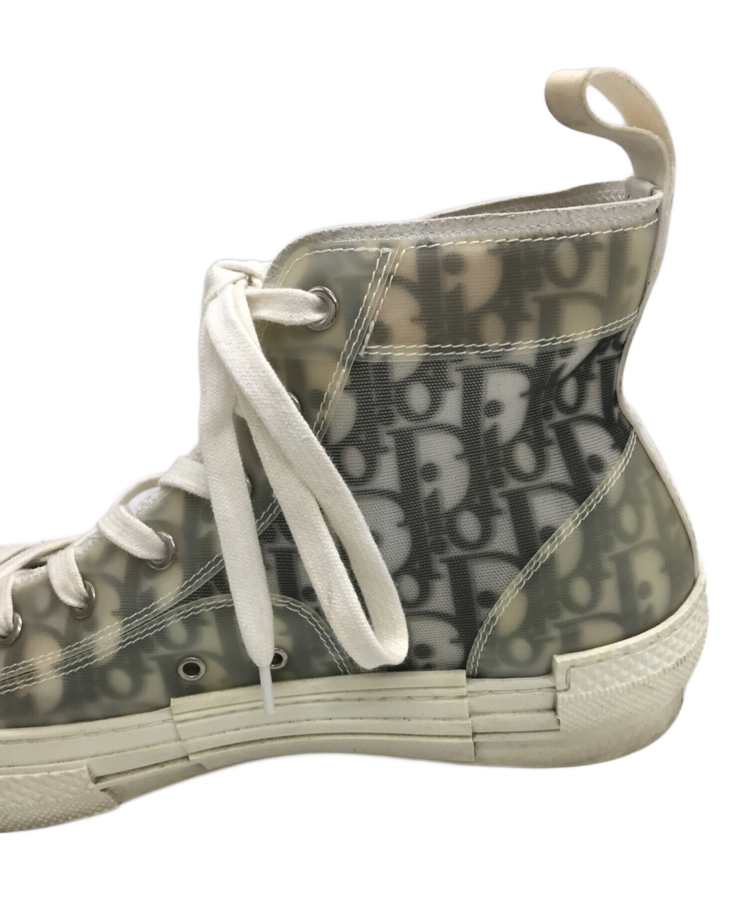 中古・古着通販】DIOR (ディオール) B23 ハイカットスニーカー グレー