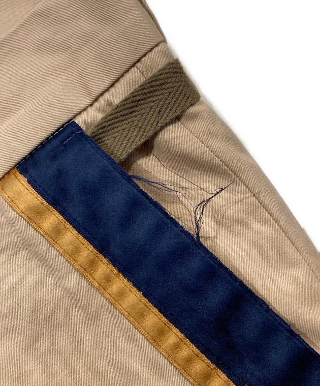 経堂) ベッドフォード BED j.w. FORD サイドライン フリンジ ワイドパンツ サイズ1 ネイビー メンズ 中古・古着通販BED J.W. FORD (ベッドフォード) サイド