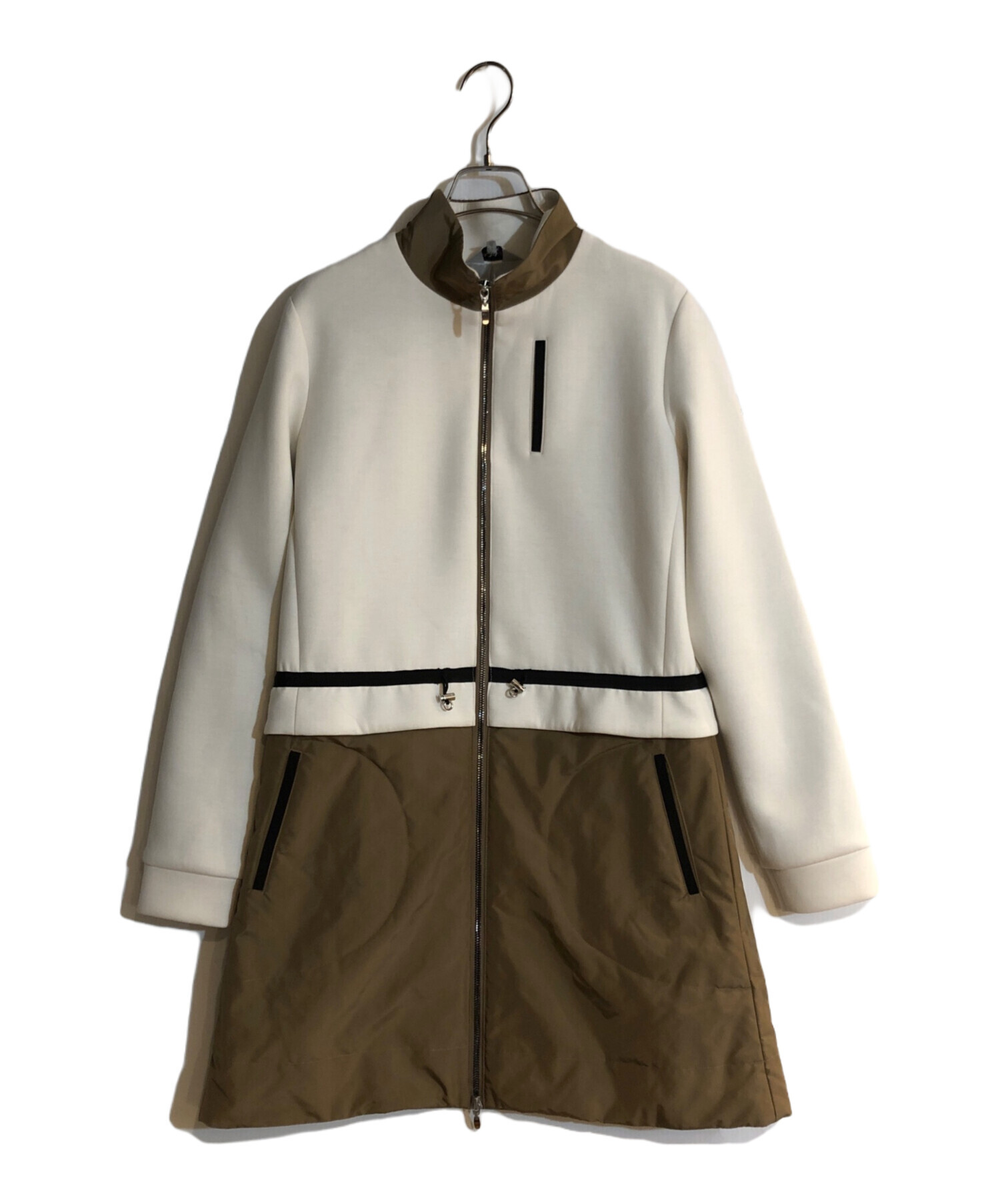 LANVIN SPORT ダウンジャケット フード付き 40 紫 LANVIN SPORT はっ水