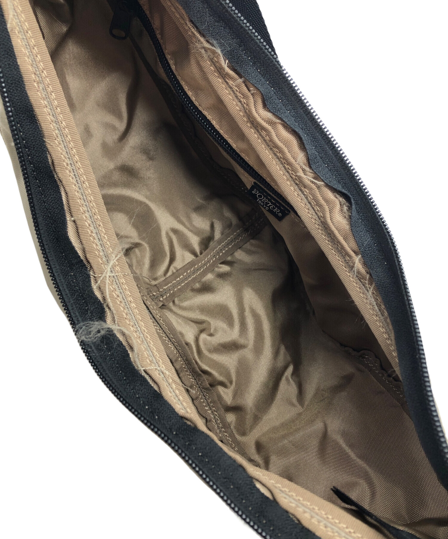 中古・古着通販】PORTER (ポーター) 三日月ショルダーバッグ カーキ