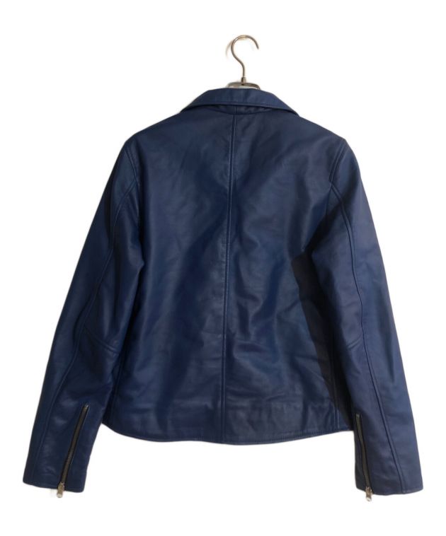 Fiorucci フリンジ レザージャケット 青 楽天市場】UK ダブル ライダースジャケット レザージャケット メンズ
