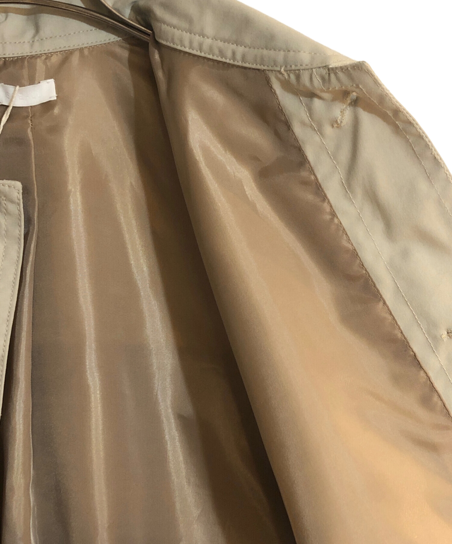 中古・古着通販】SEEALL (シーオール) 再構築ジャケット ベージュ