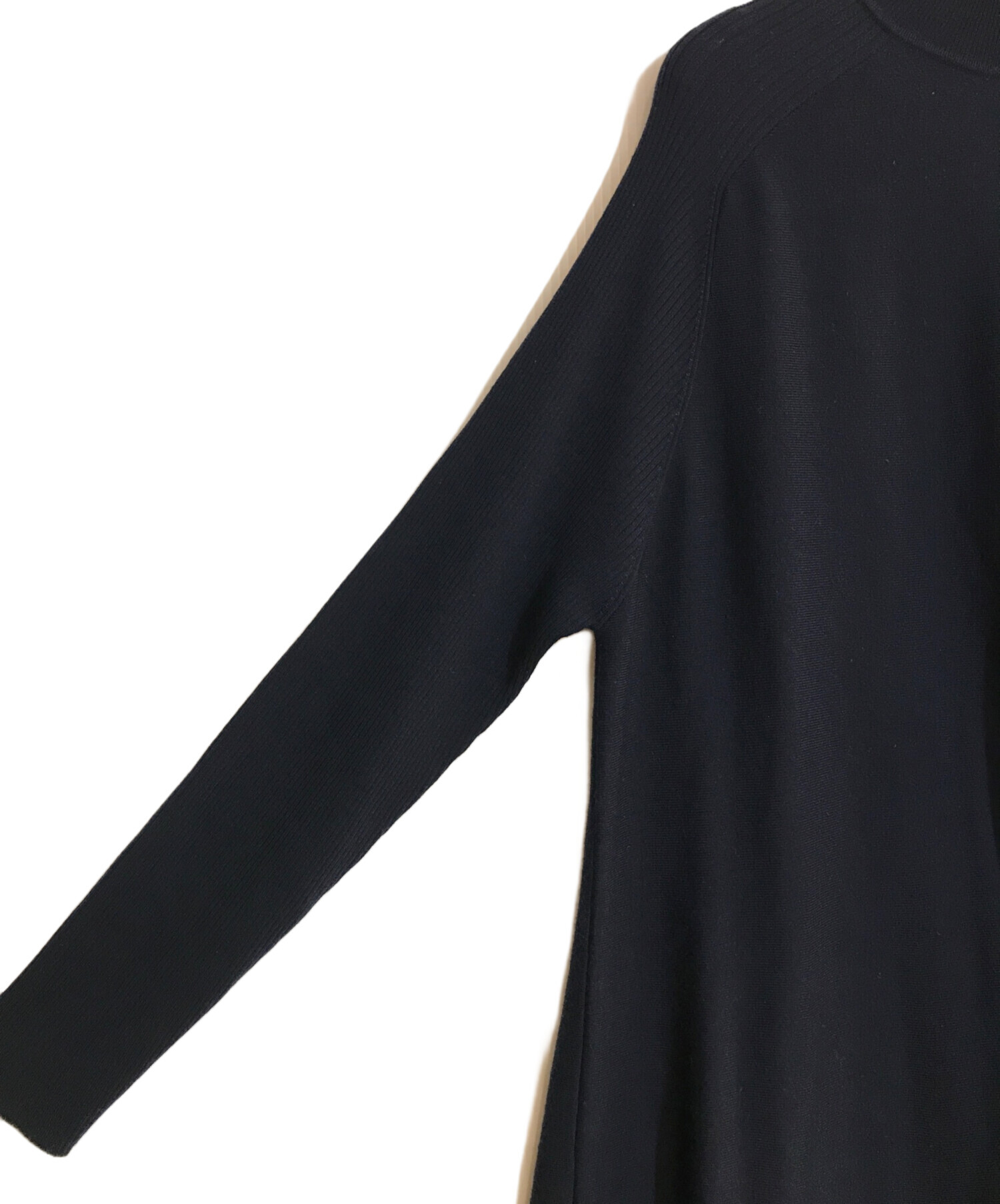 BALLSEY バウンスムース フレアワンピース　ネイビー36 中古・古着通販】BALLSEY (ボールジィ) バウンスムース フレア