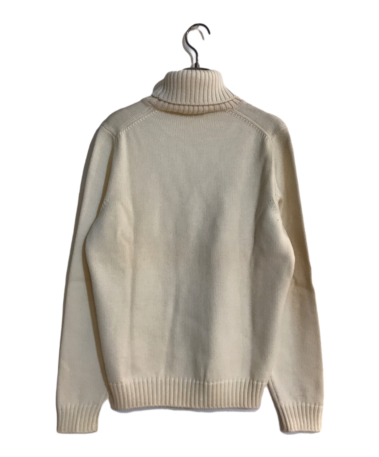 ZANONE タートルネックニット アイボリー ZANONE タートルネックニット アイボリー セール 半額以下】ザノーネ