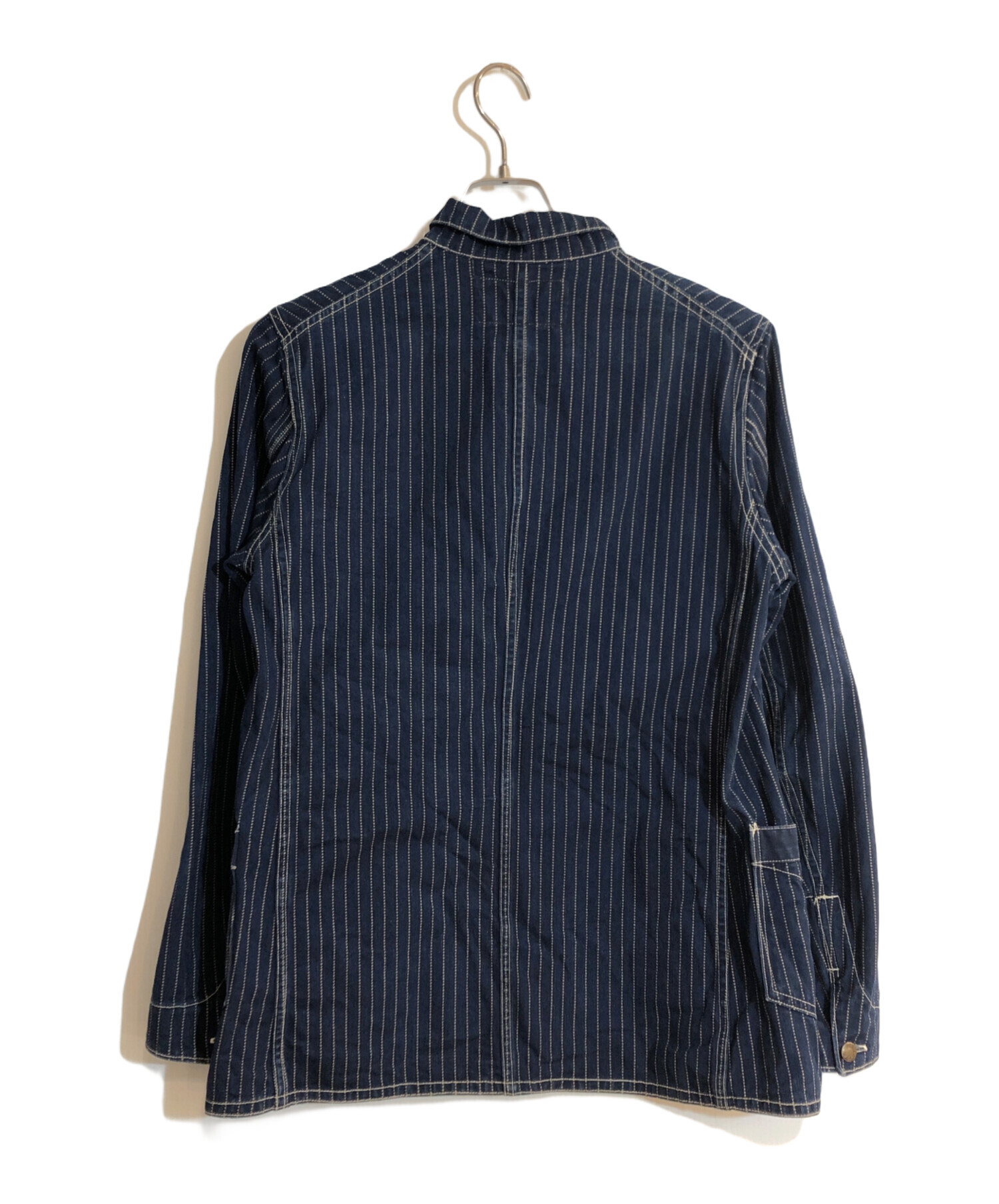 フリーホイーラーズ ストライプ カバーオール size38 フリーホイーラーズ ストライプ カバーオール size38