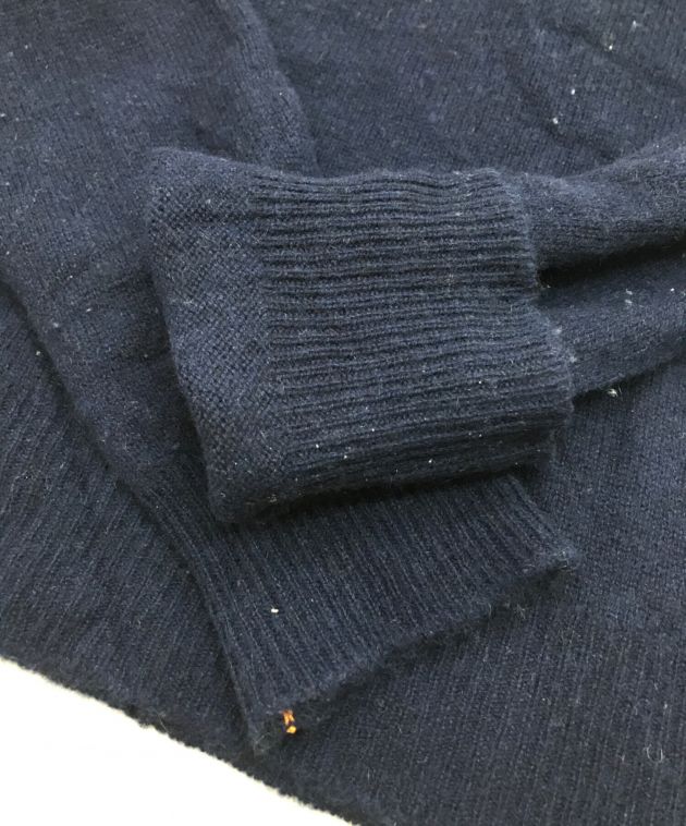 中古・古着通販】MARNI (マルニ) カシミヤステッチニット ネイビー