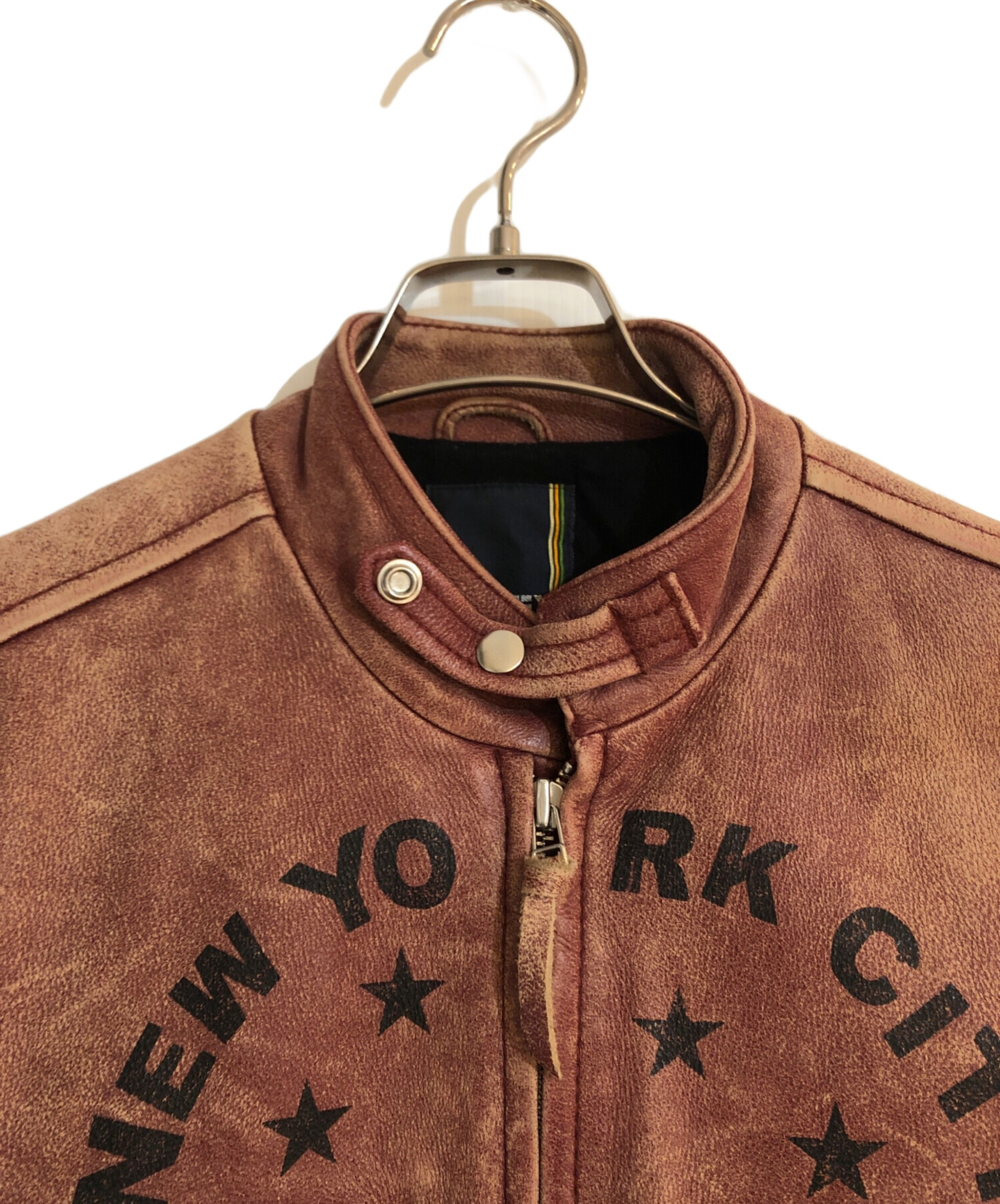 中古・古着通販】AVIREX (アヴィレックス) VARSITY シングルライダース