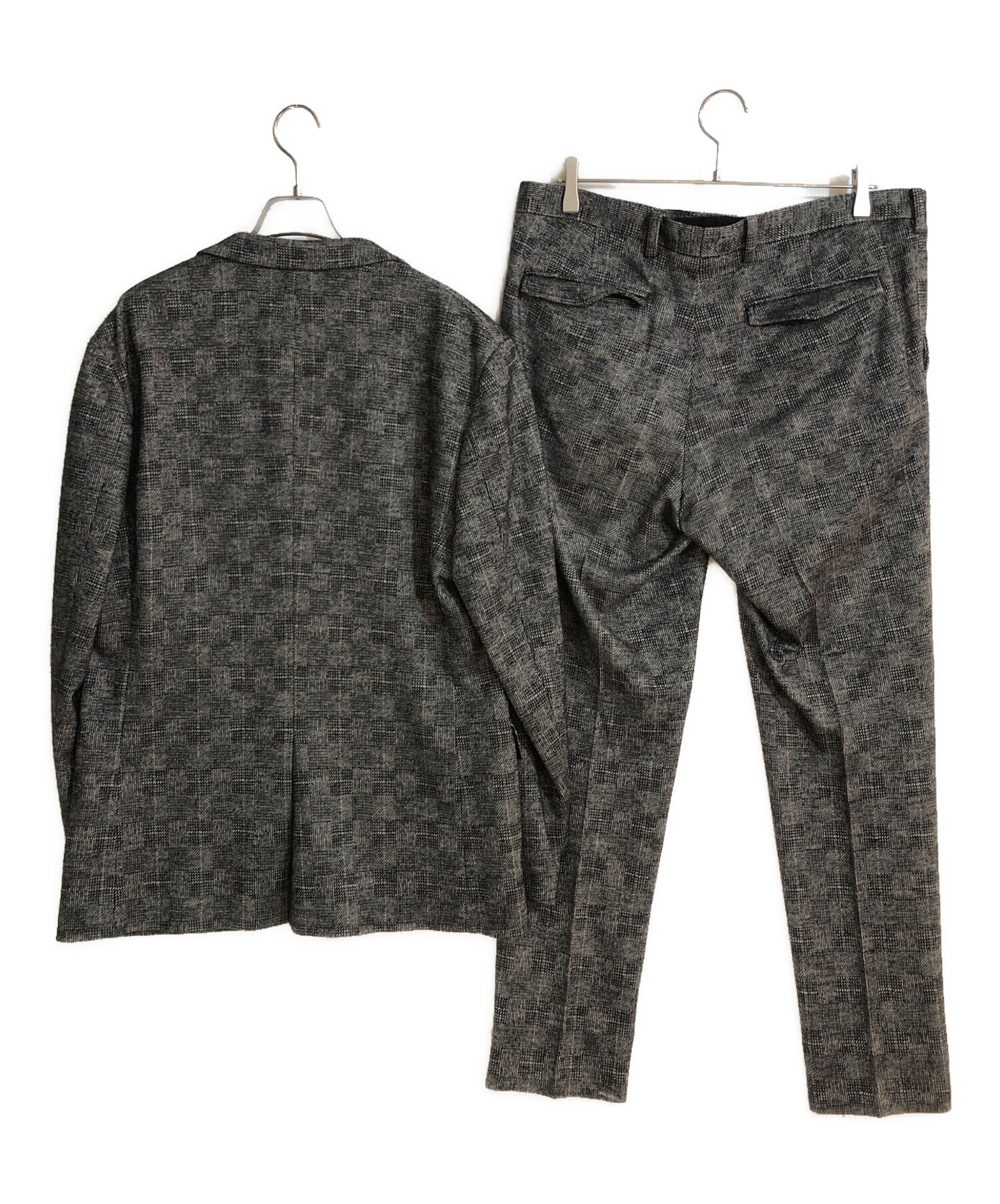 JOSEPH HOMME　ジョゼフオム　3ピース　スーツ　セットアップ　グレー 中古・古着通販】JOSEPH HOMME (ジョゼフ オム) ウール混セットアップ