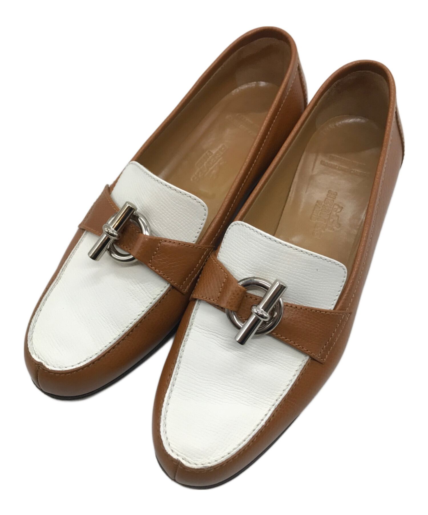 中古・古着通販】HERMES (エルメス) バイカラーシェーヌダンクル 