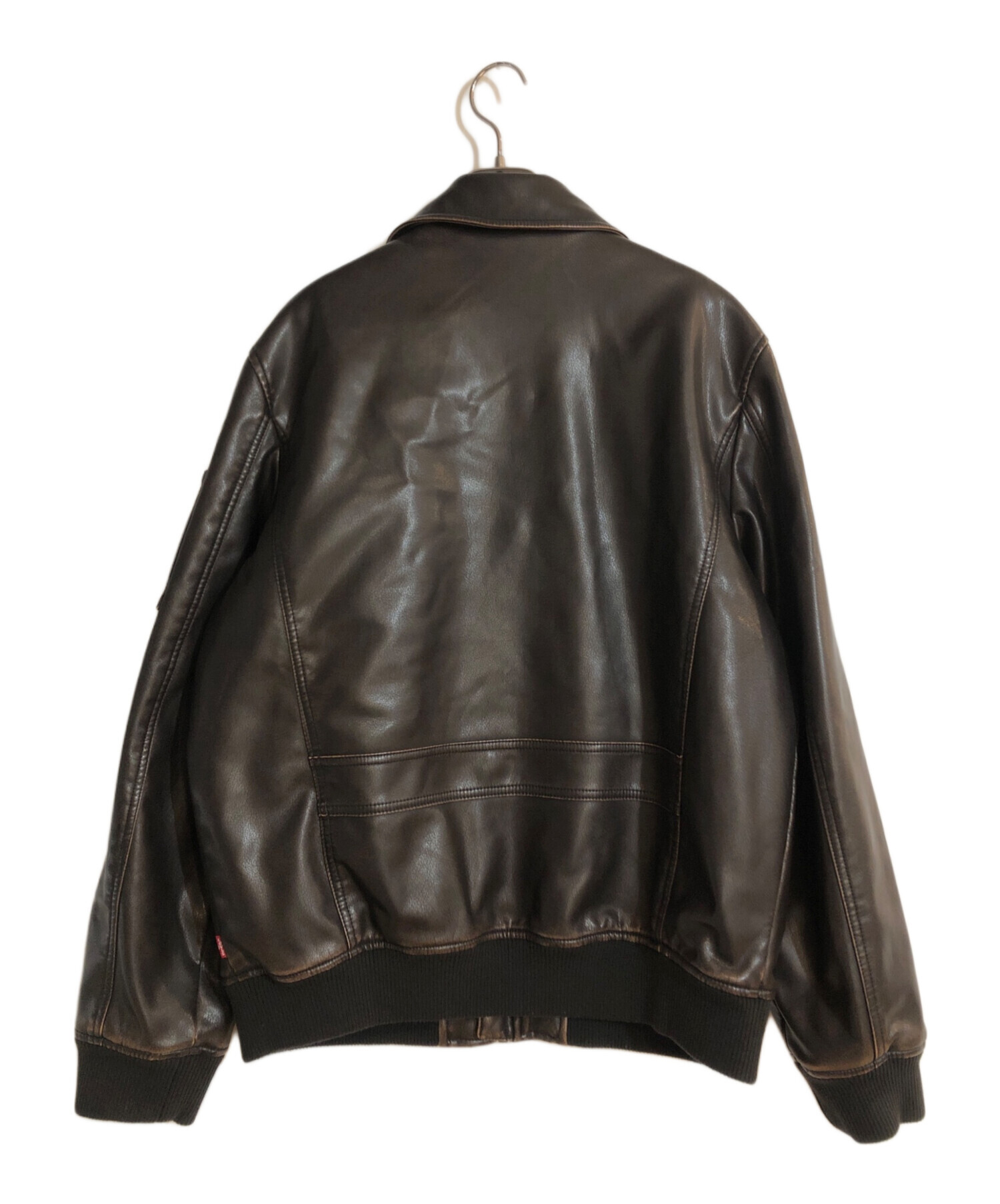 中古・古着通販】LEVI'S (リーバイス) MA-1スタイル レザージャケット