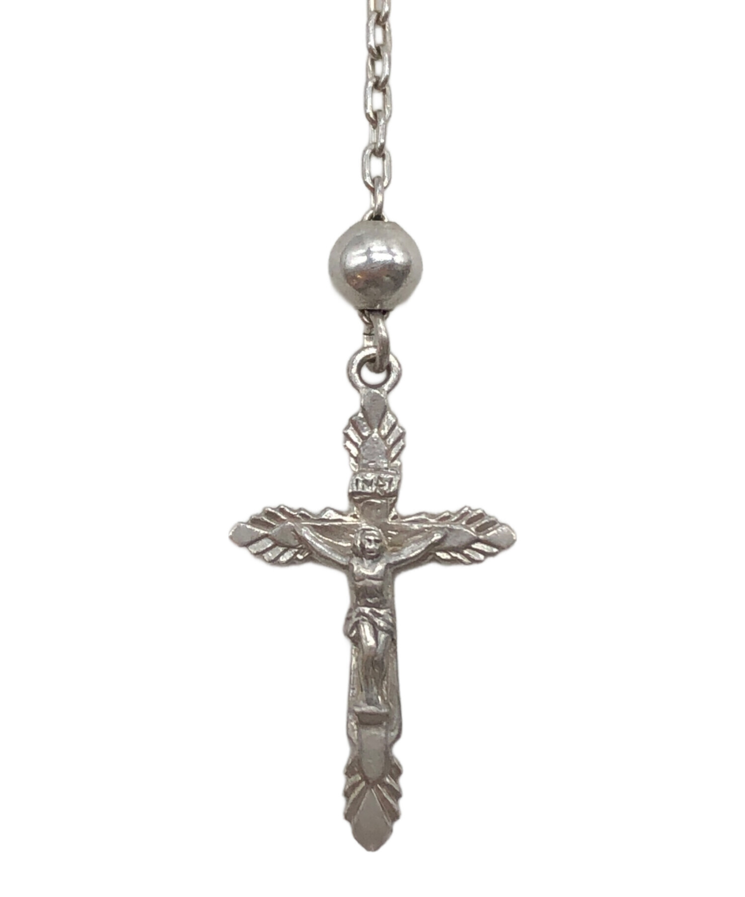 ドルチェ&ガッパーナ ロザリオシルバーネックレス 中古・古着通販