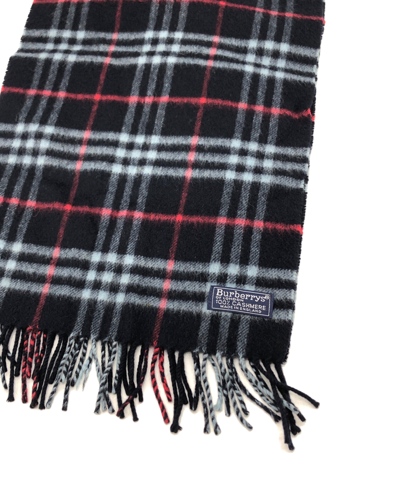 中古・古着通販】Burberry's (バーバリーズ) チェック柄カシミヤ