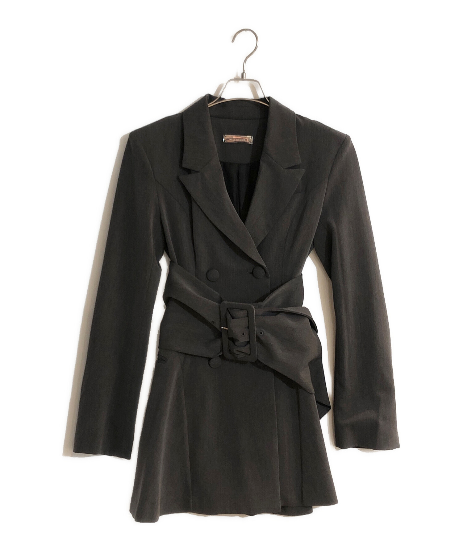 中古・古着通販】melt the lady (メルトザレディ) thick belt jacket