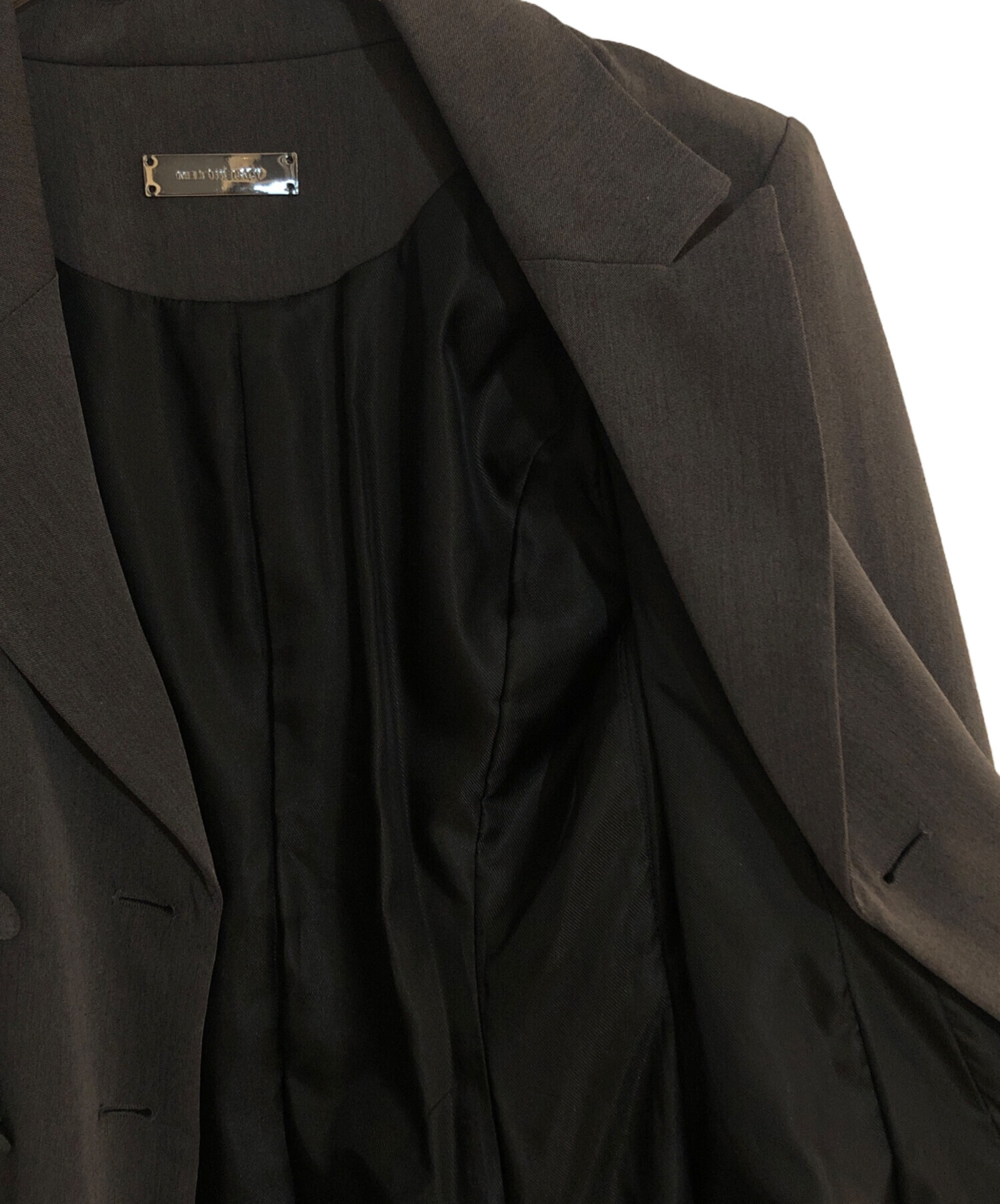 中古・古着通販】melt the lady (メルトザレディ) thick belt jacket