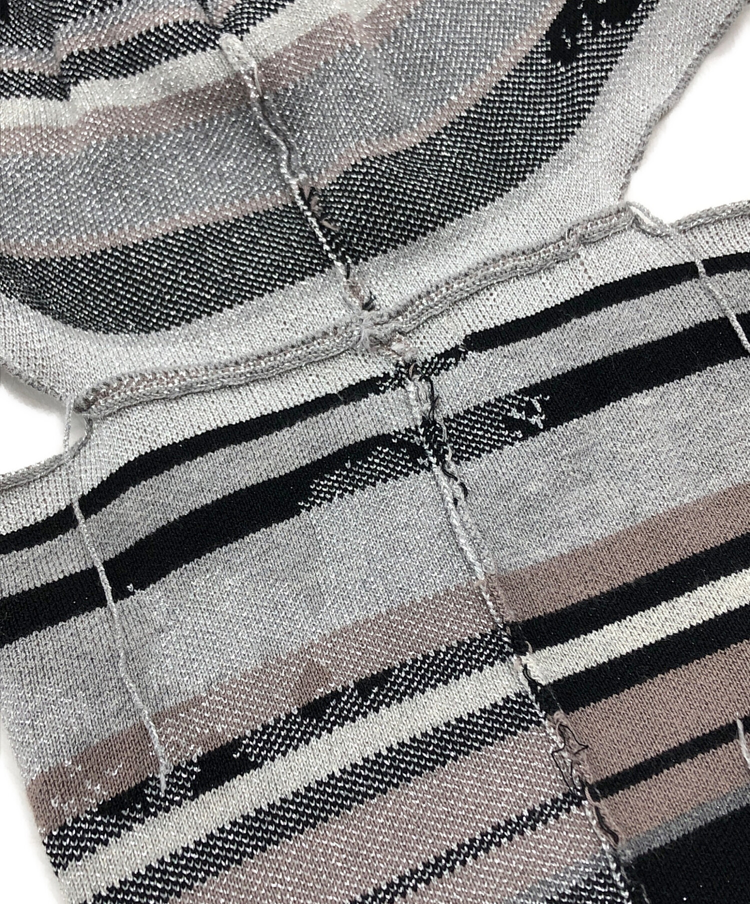中古・古着通販】MASU (エムエーエスユー) MULTI STRIPE BALACLAVA