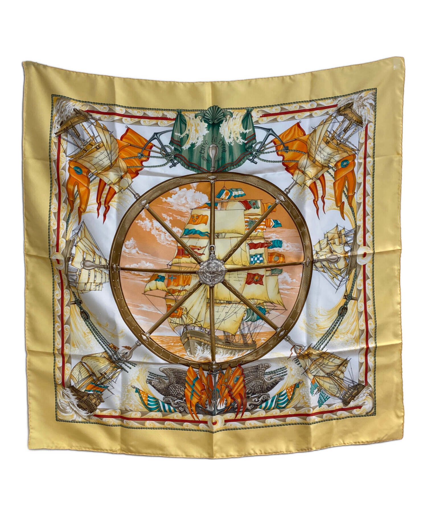 中古・古着通販】HERMES (エルメス) カレ90 VIVE LE VENT 「風よ