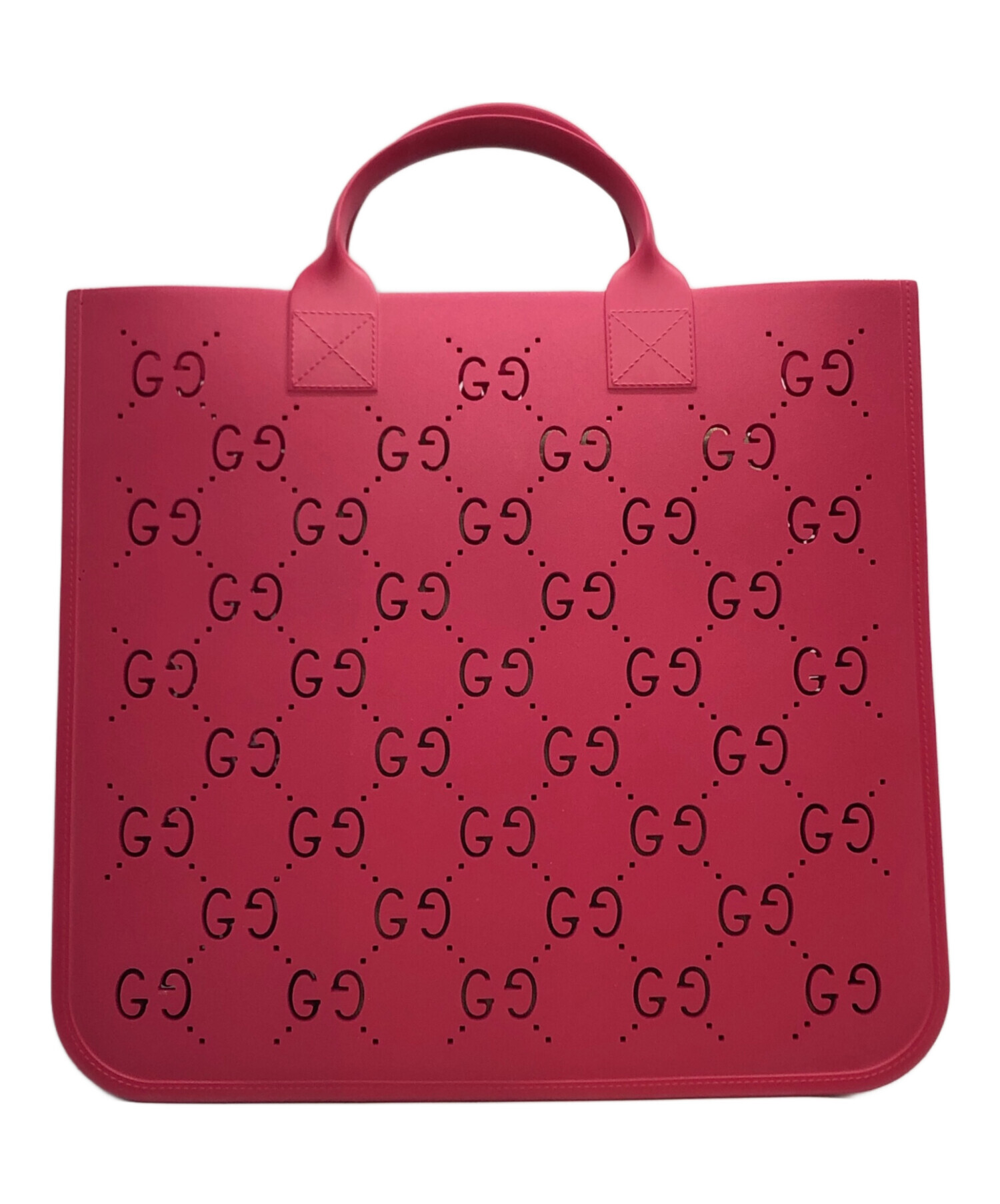 中古・古着通販】GUCCI (グッチ) CHILDRENS GG トートバッグ ピンク