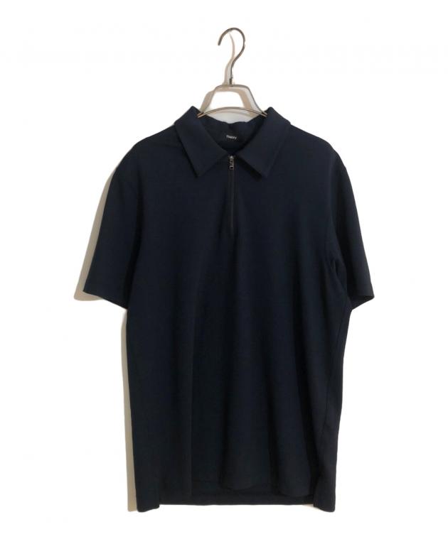 中古・古着通販】theory (セオリー) ポロシャツ ネイビー サイズ:M 