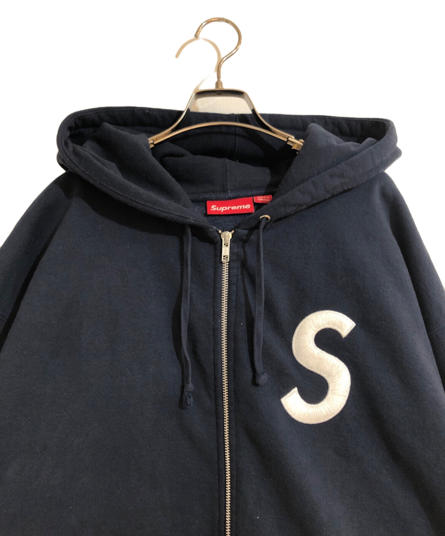 中古・古着通販】Supreme (シュプリーム) s logo zip up hooded 