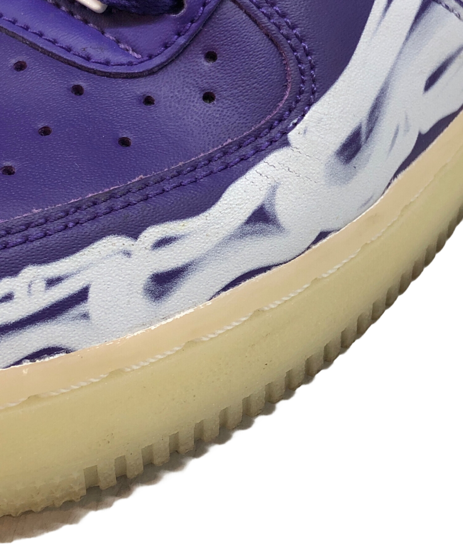 AIR NIKEエアーフォースパープルスケルトン FORCE 1 
