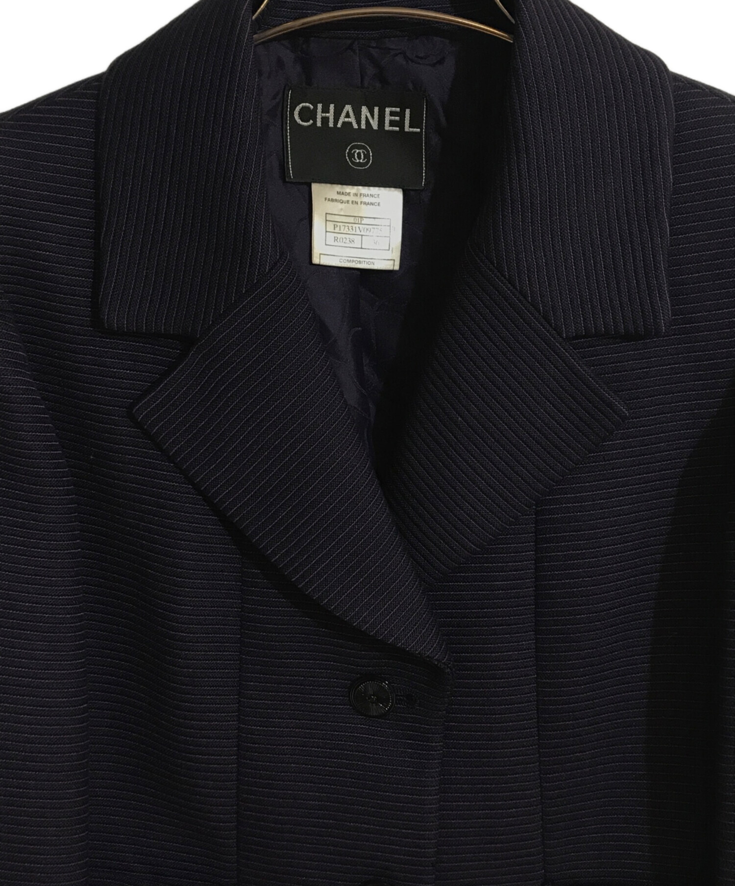 中古・古着通販】CHANEL (シャネル) テーラードジャケット パープル