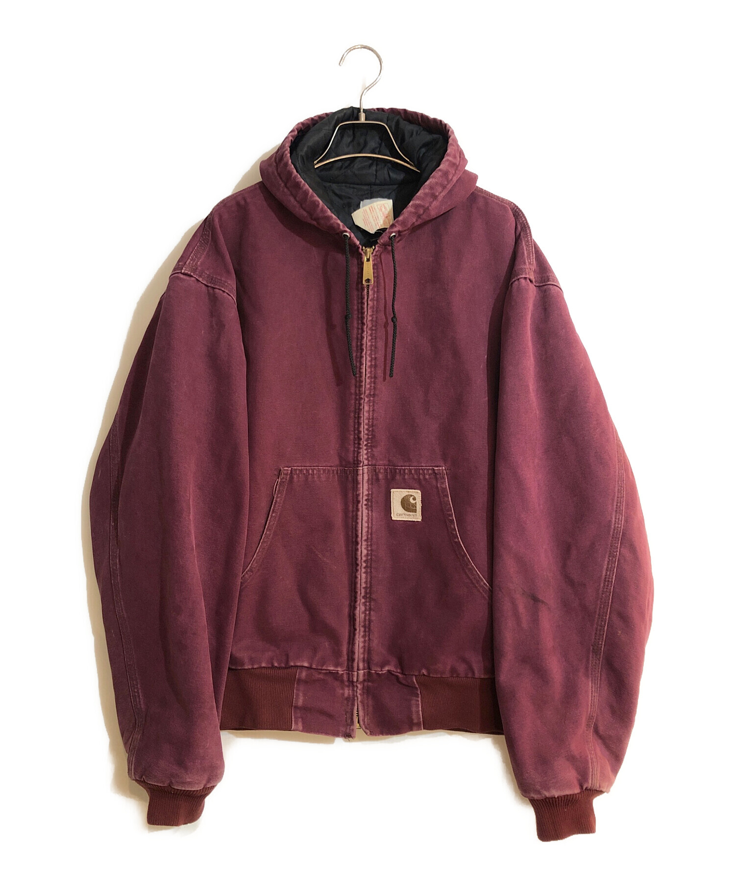 Carhartt アクティブジャケット パーカー ボルドー ワインレッド