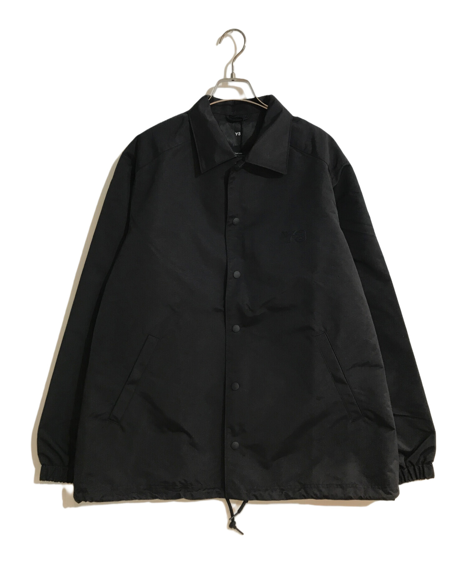 中古・古着通販】Y-3 (ワイスリー) COACH JACKET ブラック サイズ:S 未 