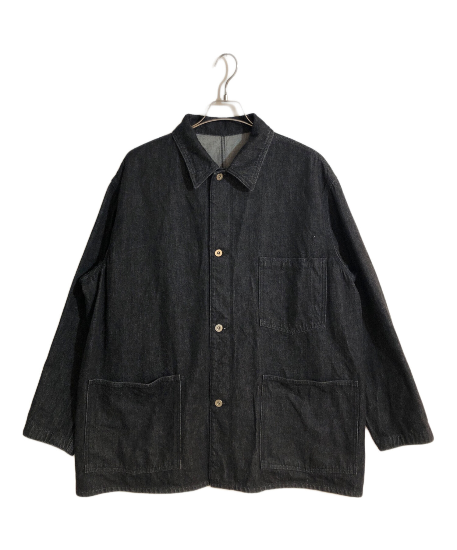 中古・古着通販】SCHURAY (シュウレイ) Black Denimjacket ネイビー 