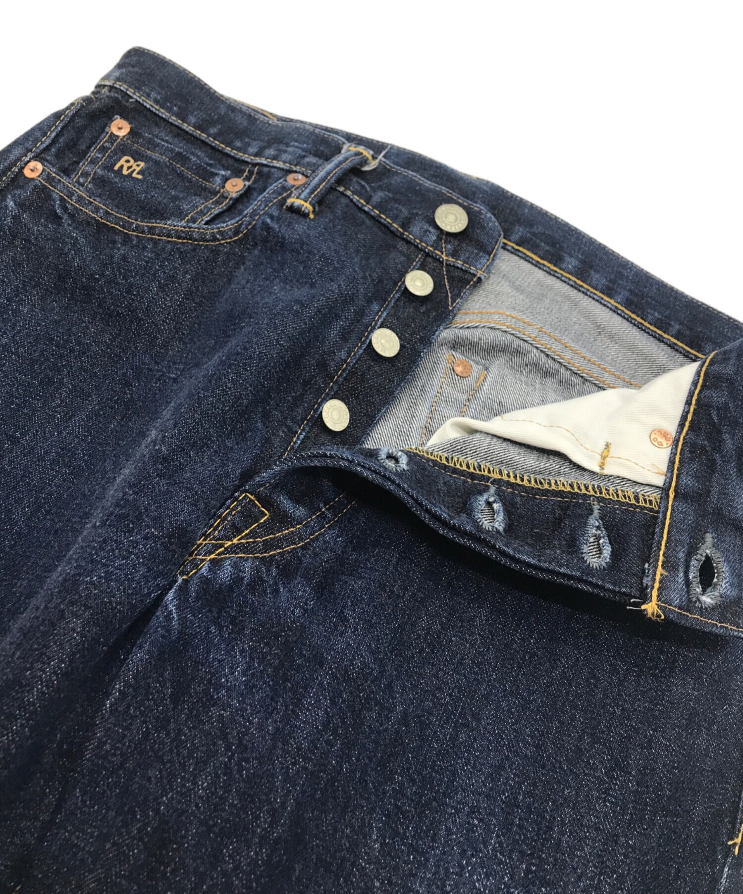 中古・古着通販】RRL (ダブルアールエル) R84デニムパンツ インディゴ