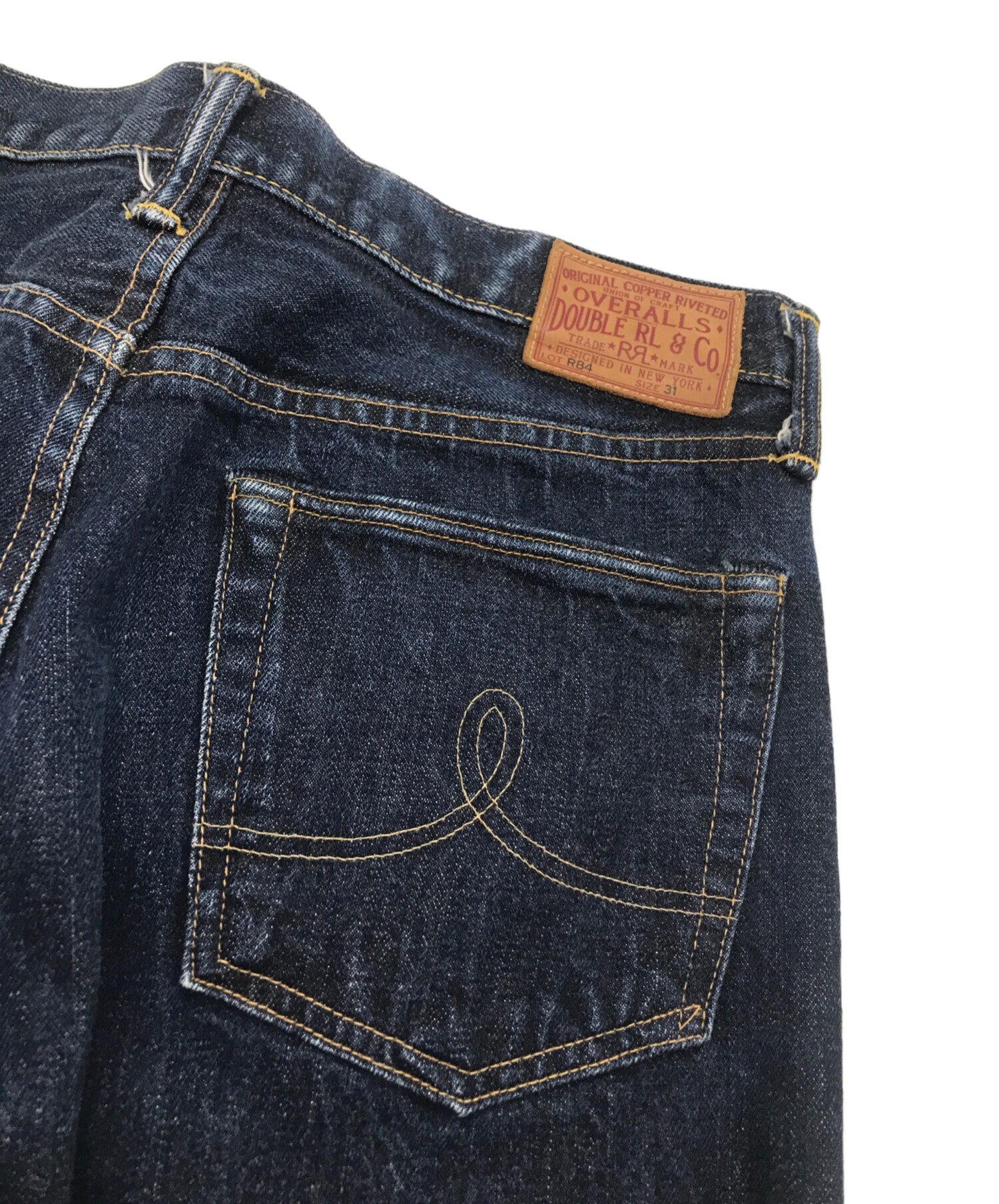 中古・古着通販】RRL (ダブルアールエル) R84デニムパンツ インディゴ