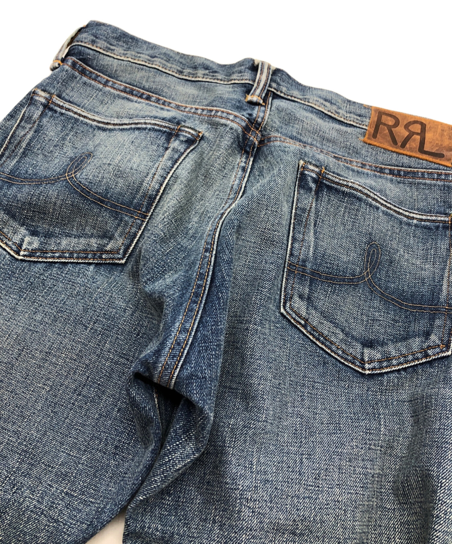 中古・古着通販】RRL (ダブルアールエル) STRAIGHT LEG JAPAN WOVEN 