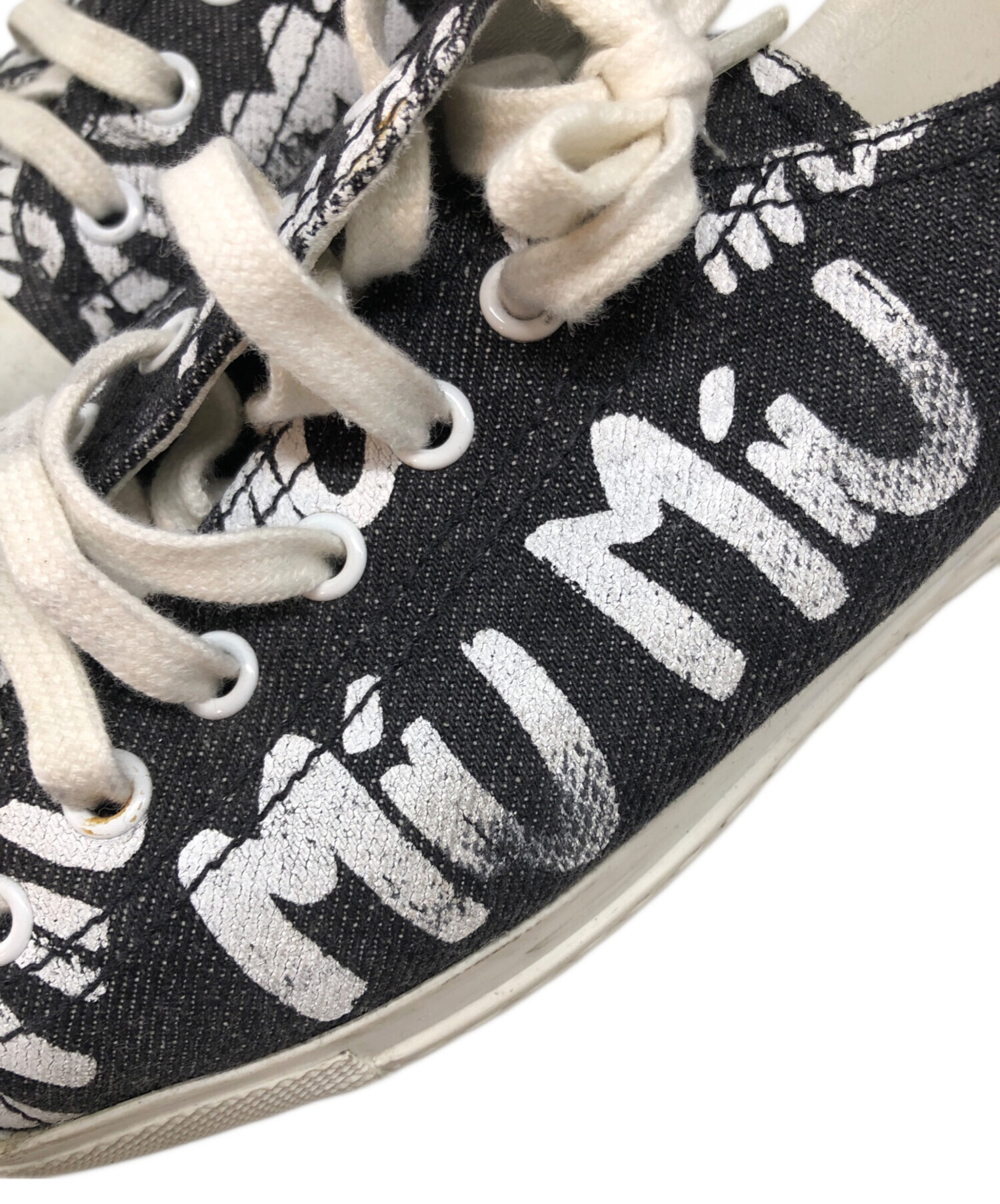 中古・古着通販】MIU MIU (ミュウミュウ) デニムローカットスニーカー