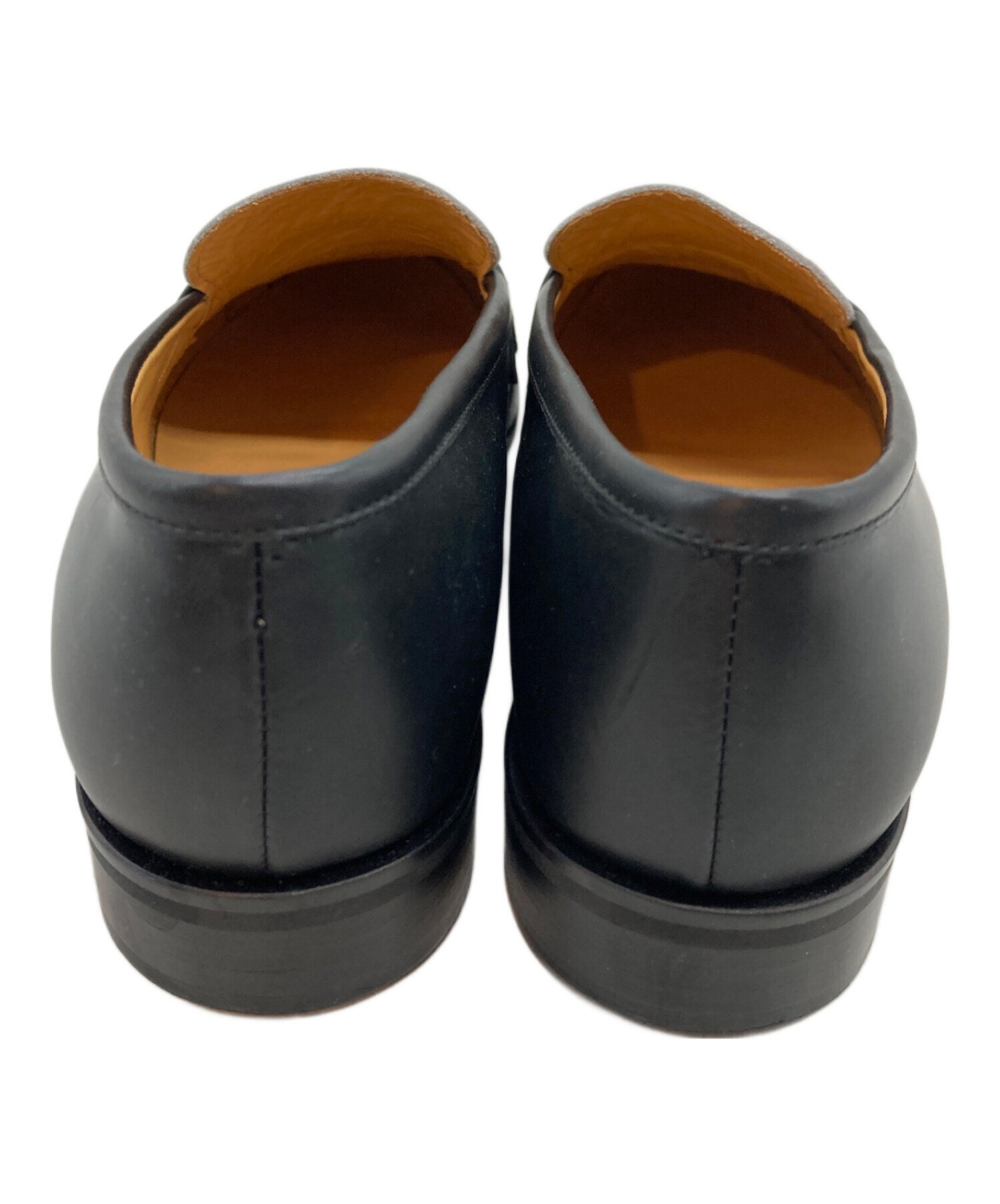 中古・古着通販】GINZA yoshinoya (銀座ヨシノヤ) バイカラーコインローファー ブラック×ホワイト サイズ:23.5｜ブランド・古着通販  トレファク公式【TREFAC FASHION】スマホサイト