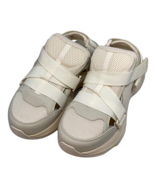 中古・古着通販】ENFOLD (エンフォルド) SNEAKERS-SANDAL ベージュ  