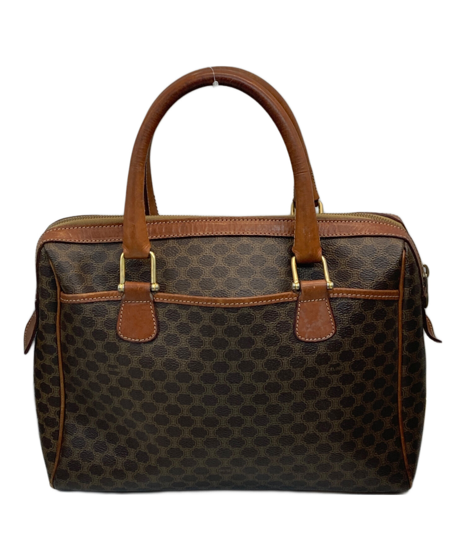 良品✨CELINE ミニボストンバッグ マダカム オールドセリーヌ CELINE - CELINE オールドセリーヌ ミニボストン 25 マカダム