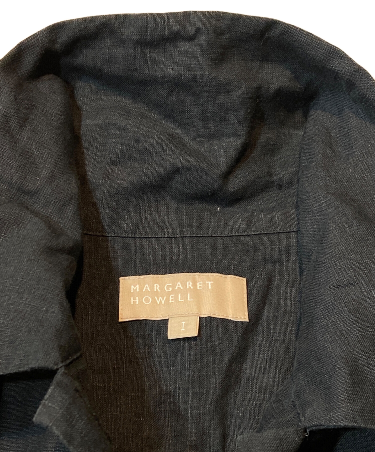 中古・古着通販】MARGARET HOWELL (マーガレットハウエル) 半袖リネン