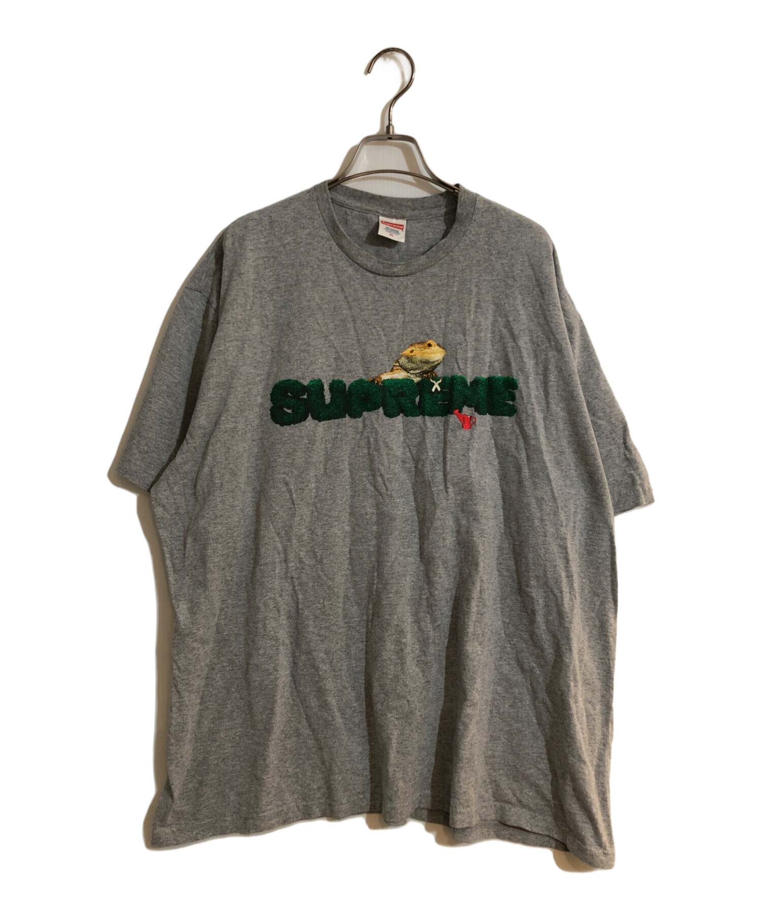 中古・古着通販】SUPREME (シュプリーム) lizard tee グレー サイズ:XL  