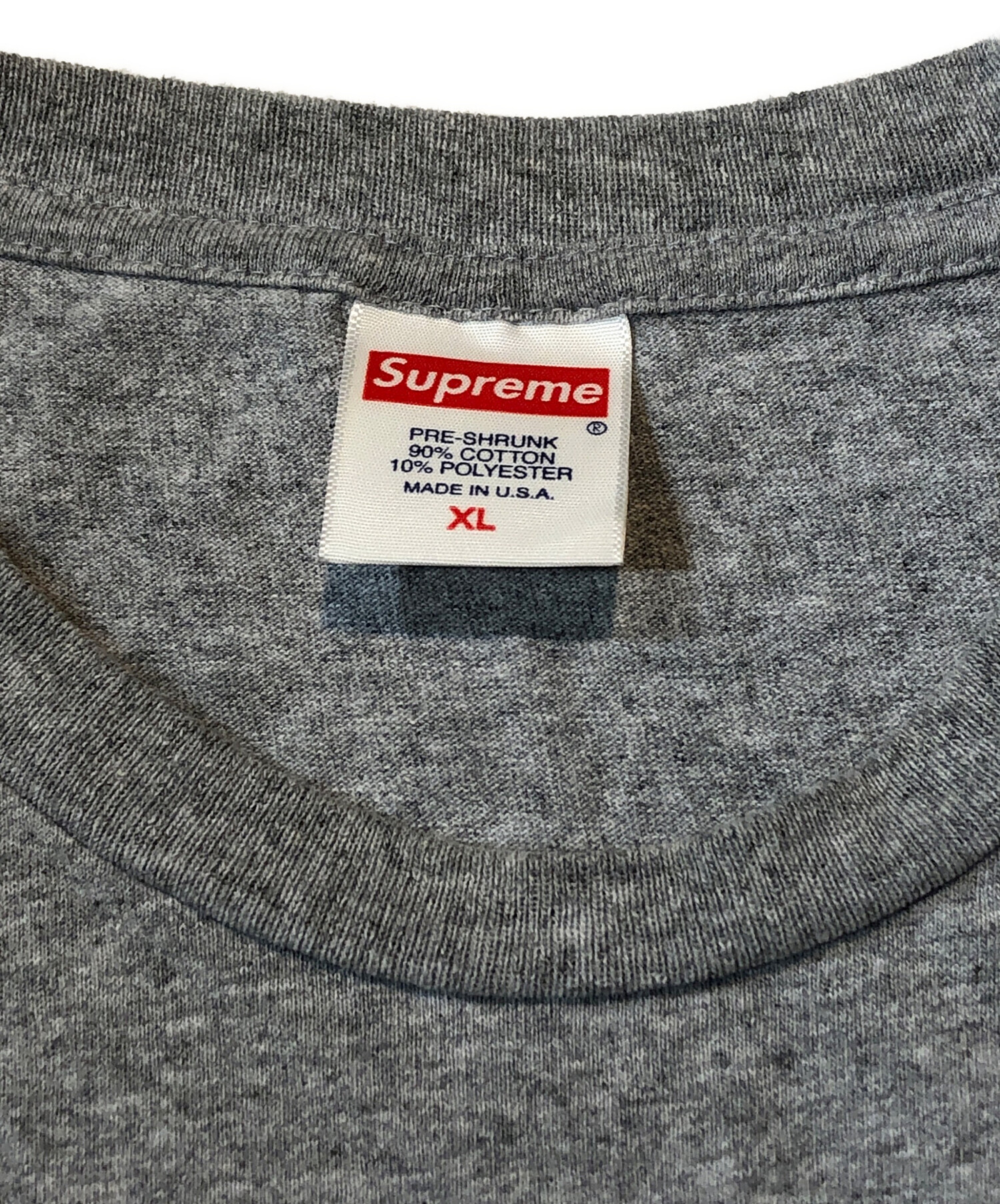 中古・古着通販】SUPREME (シュプリーム) lizard tee グレー サイズ:XL 