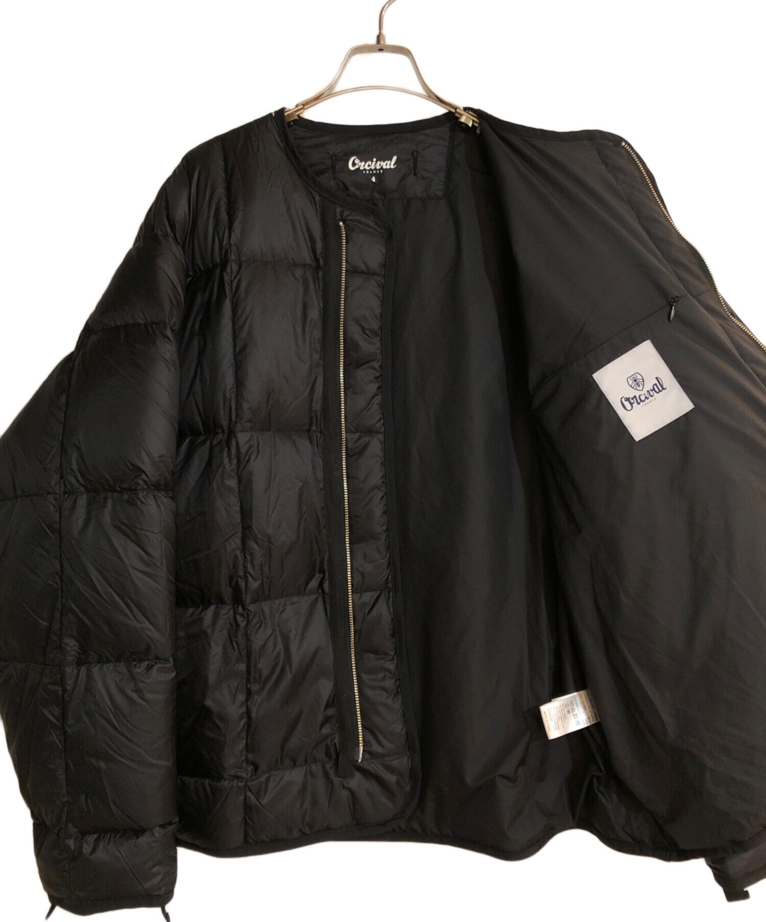 orcival pertex ダウン 4 黒 ORCIVAL（オーシバル）の「ORCIVAL 