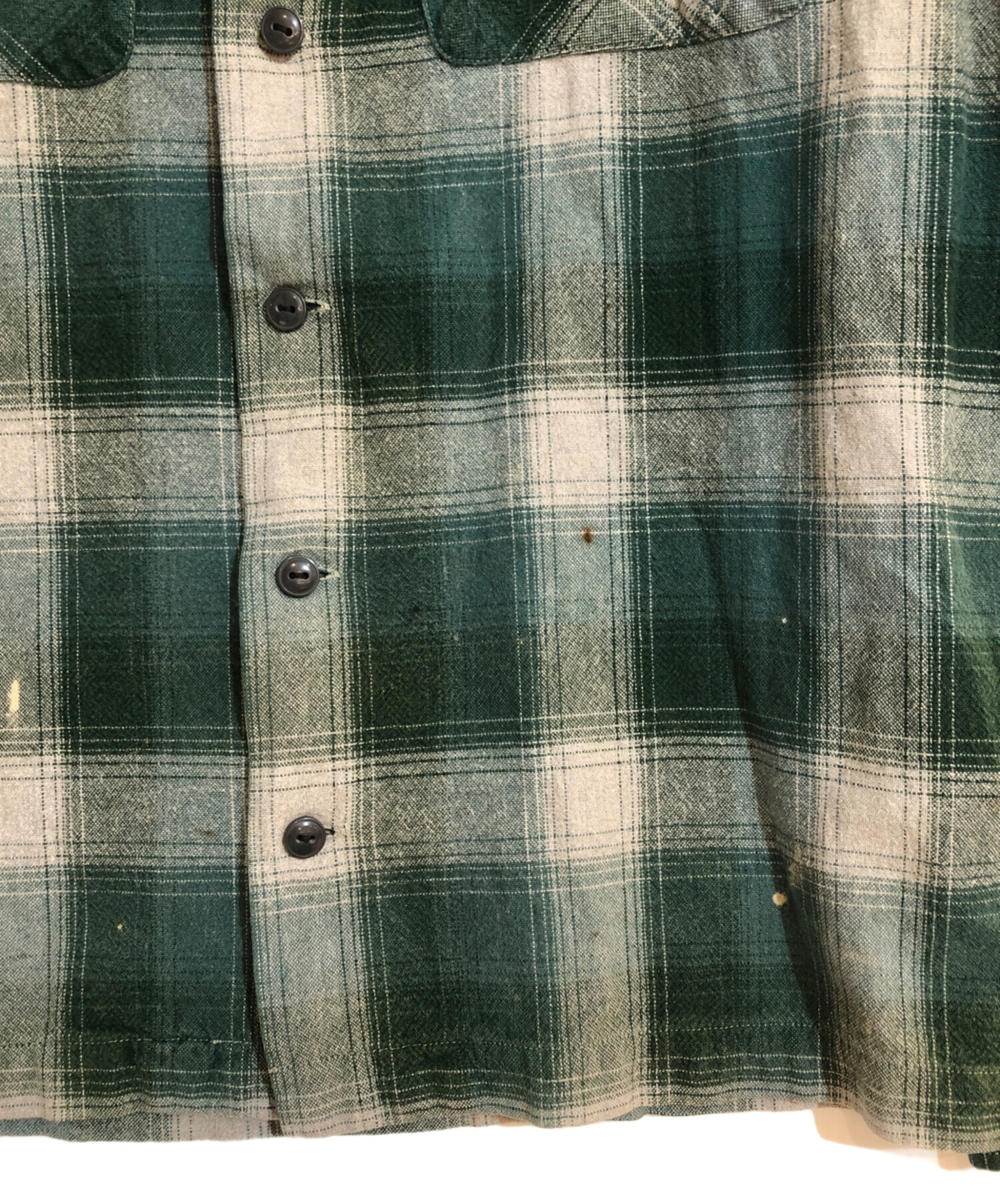 中古・古着通販】RRL (ダブルアールエル) オンブレチェックシャツ