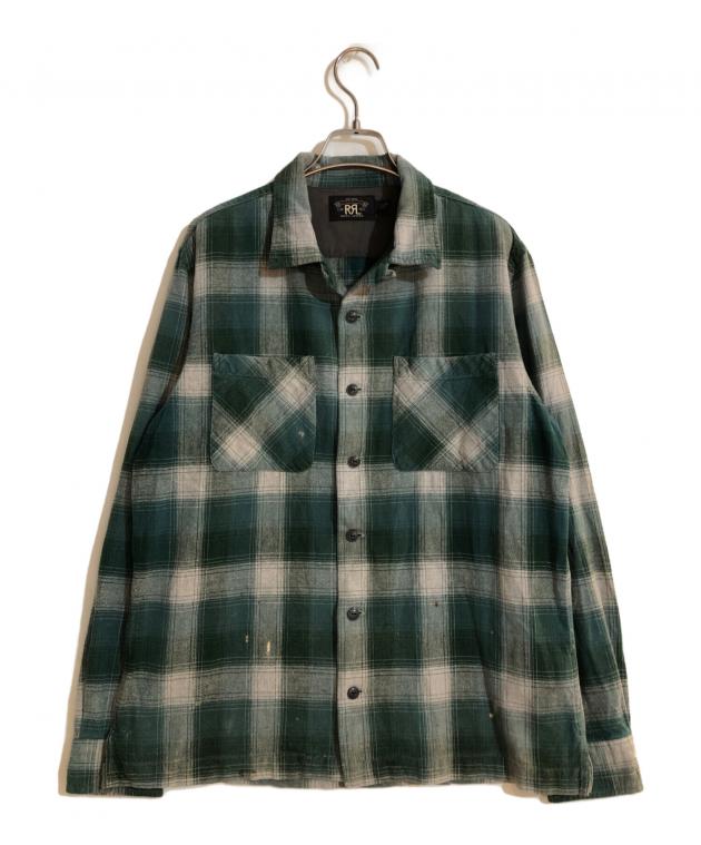 中古・古着通販】RRL (ダブルアールエル) オンブレチェックシャツ  