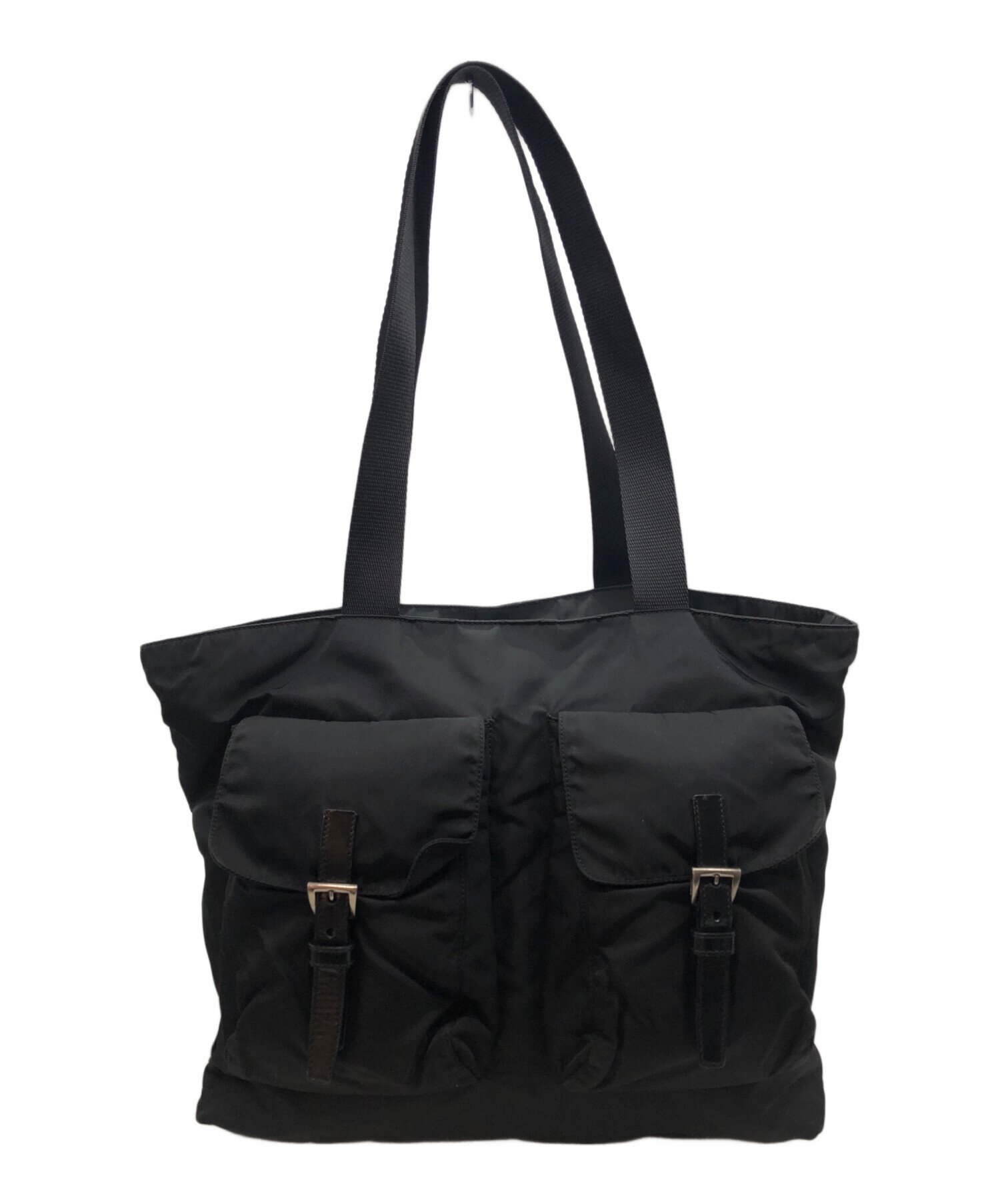 中古・古着通販】PRADA (プラダ) ナイロンショルダートートバッグ 