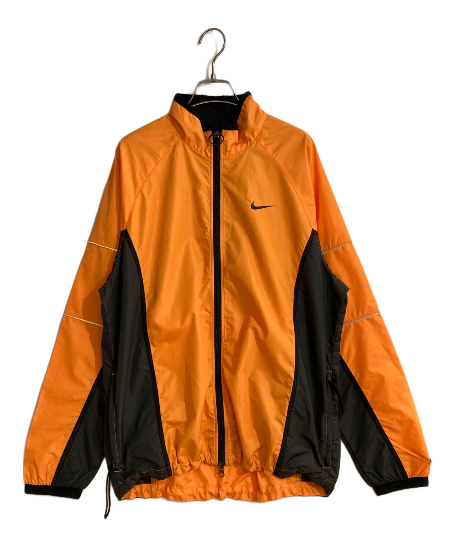 中古・古着通販】NIKE (ナイキ) ジップアップジャケット オレンジ 