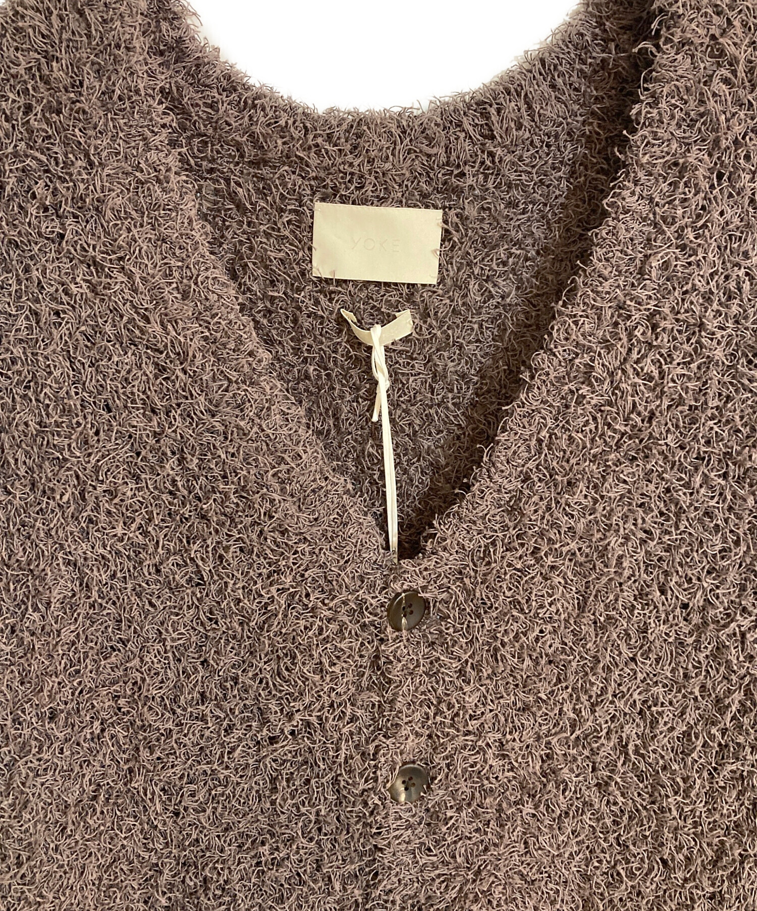 緊急特価 YOKE / Bushy Cotton Cardigan サイズ3 【公式通販】