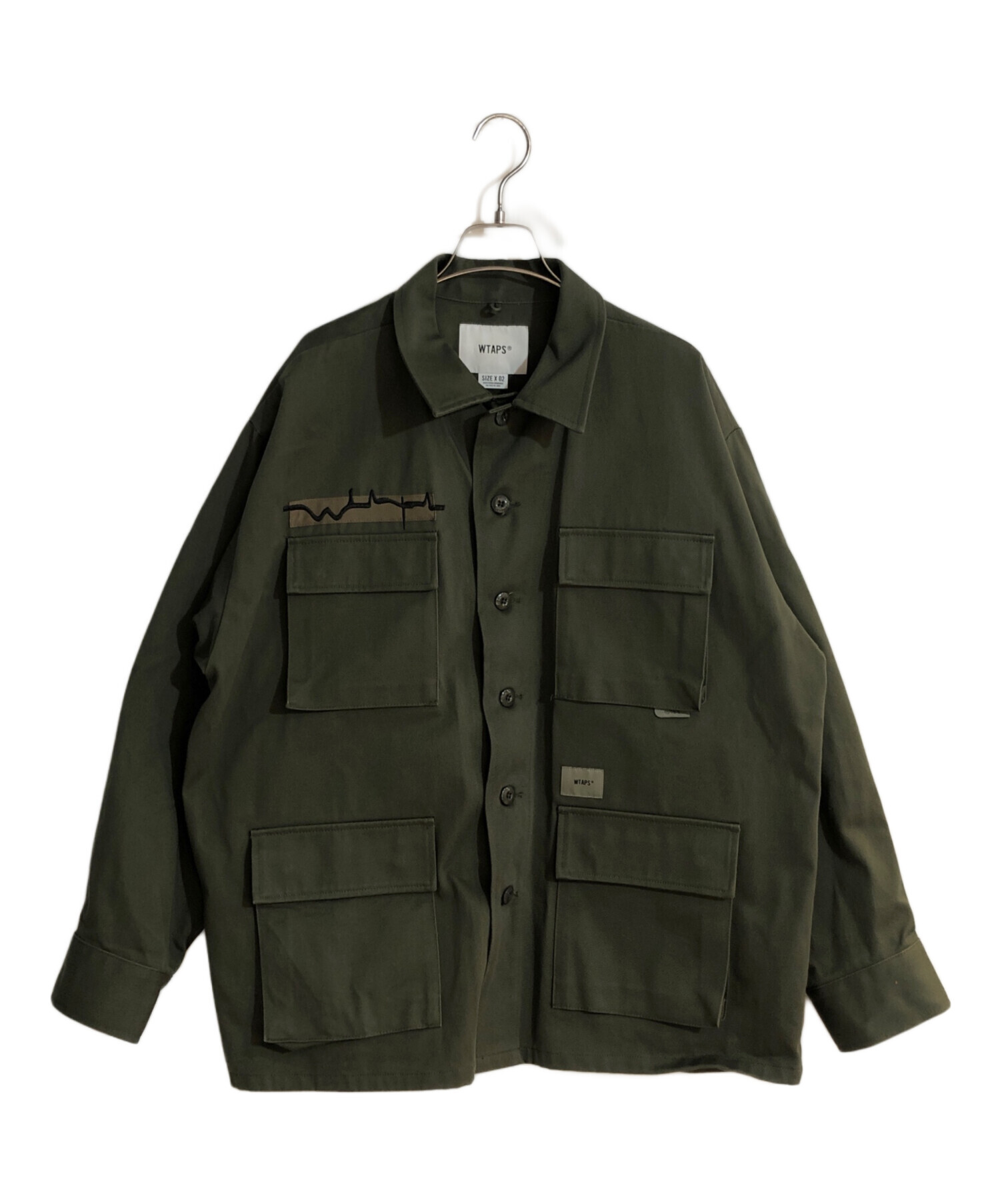 中古・古着通販】WTAPS (ダブルタップス) JUNGLE LS COTTON TWILL 