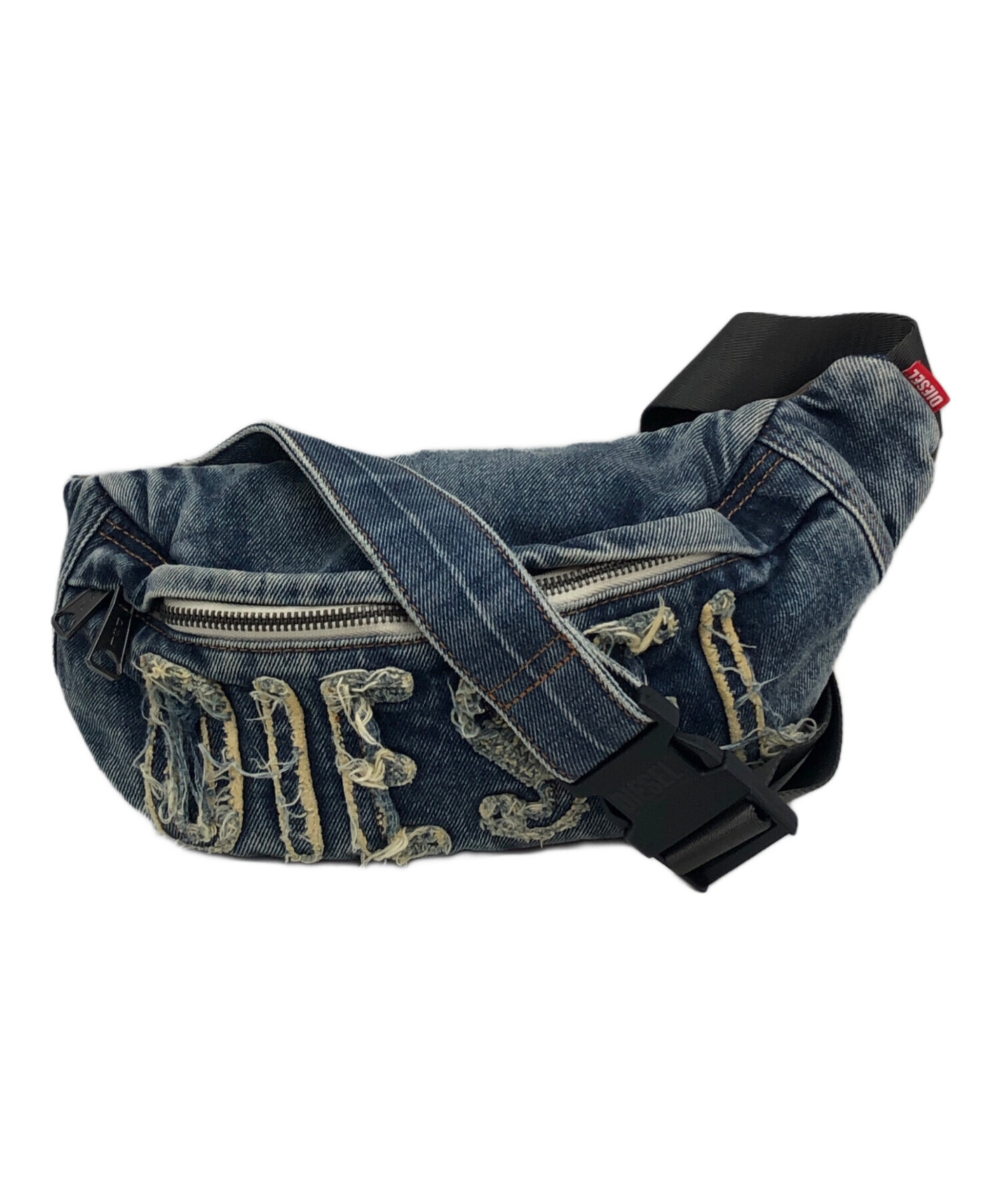 DIESEL RAVE BELTBAG X X09372-P5183 ブラック ディーゼル ベルト